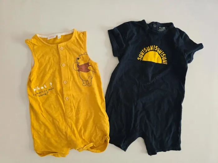 Lot de 2 combi short