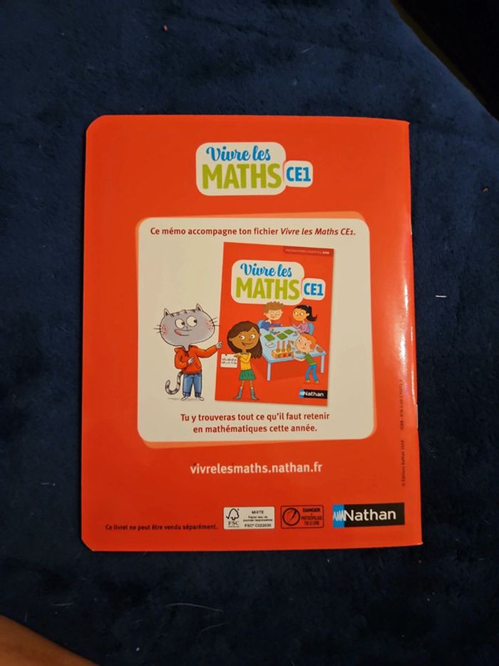 Vivre les math memo  ce1 - photo numéro 2