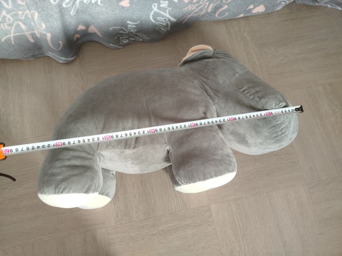 Grande peluche d'hippopotame - photo numéro 6