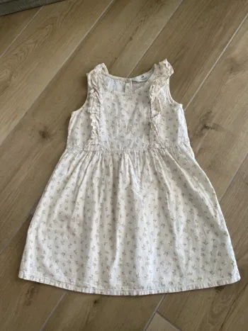 Robe HetM 🌸 volant 5/6 ans