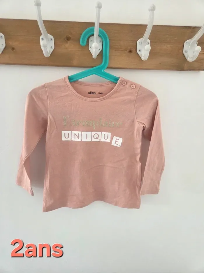 Tee-shirt exemplaire unique 24m