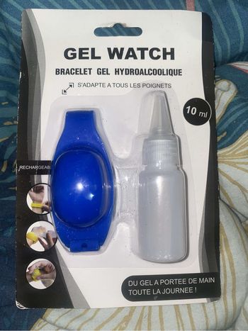 Bracelet gel hydroalcoolique neuf