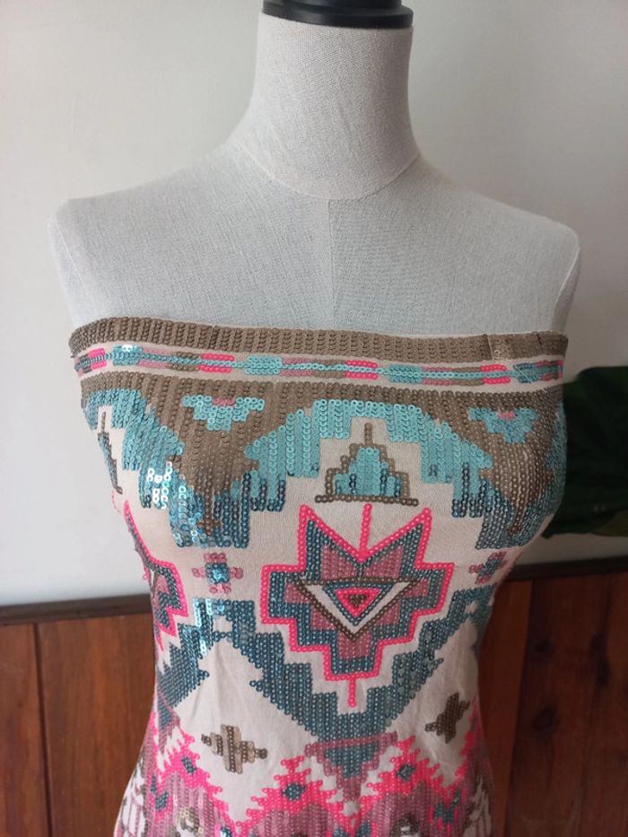 Robe bustier brillante - photo numéro 2