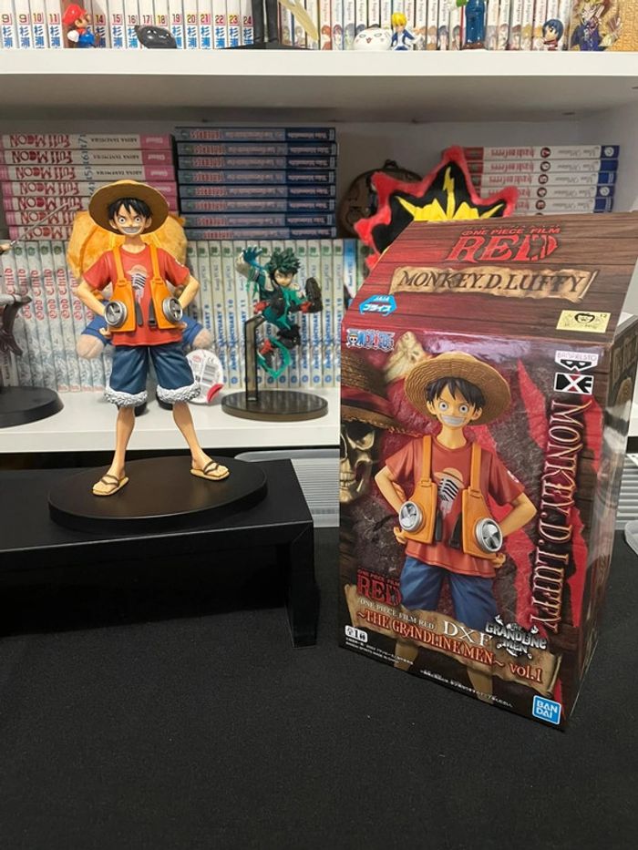 Figurine One Piece Red - Banpresto - Monkey D. Luffy