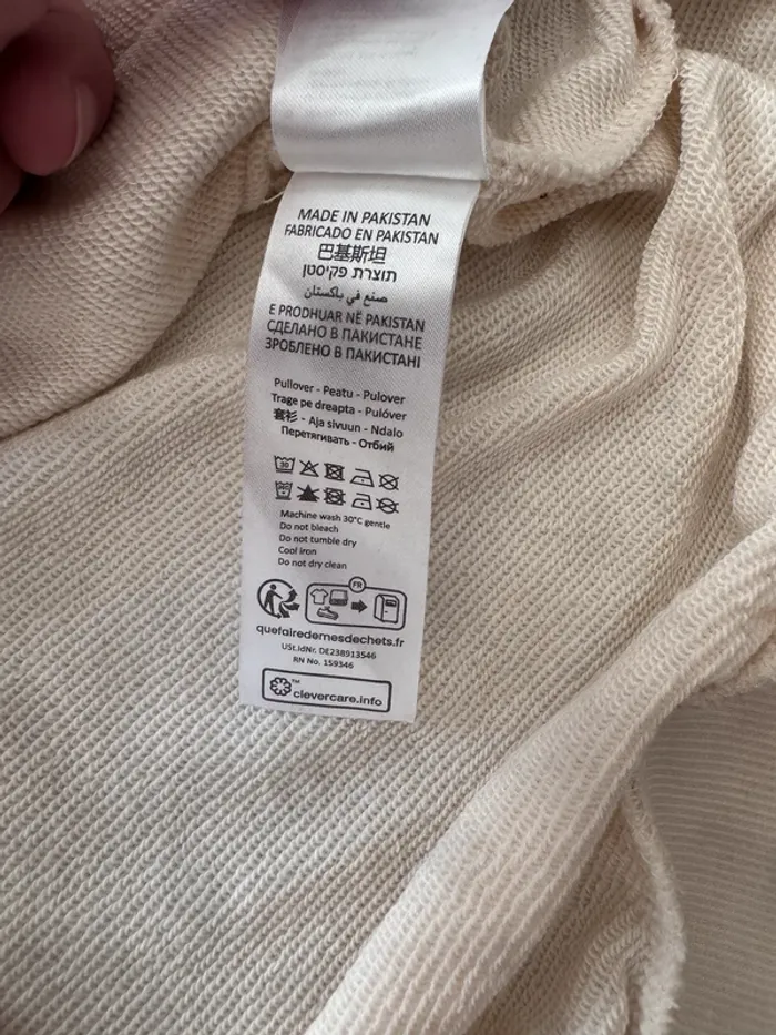 Urban Classics – Pull oversize beige – Taille M femme - Neuf - photo numéro 5