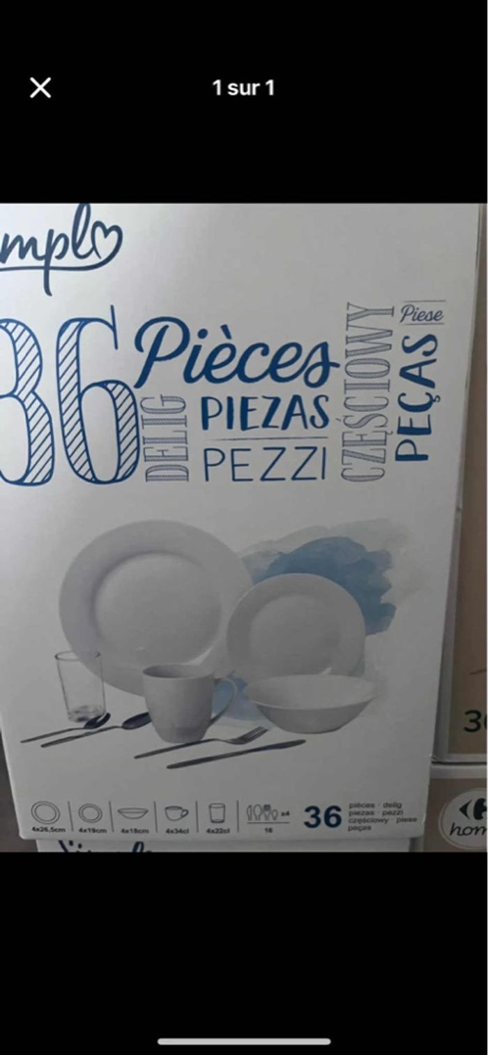 Service  36 pièces