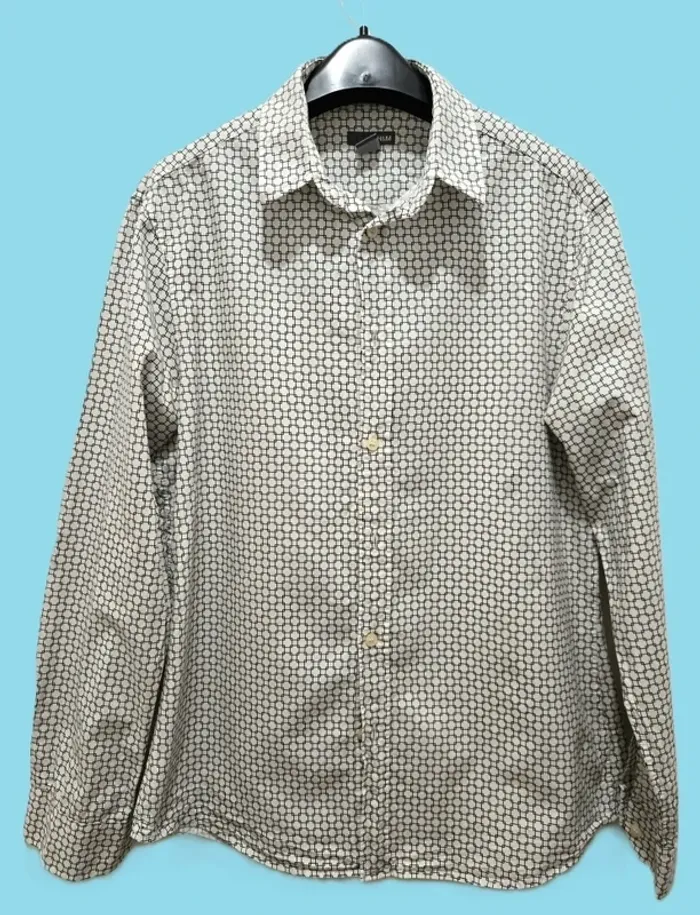Chemise H&M blanc et noirs à motifs - photo numéro 3