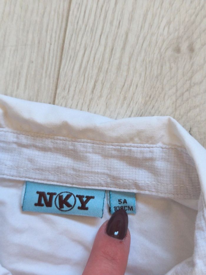 Chemise blanche 5 ans - photo numéro 3