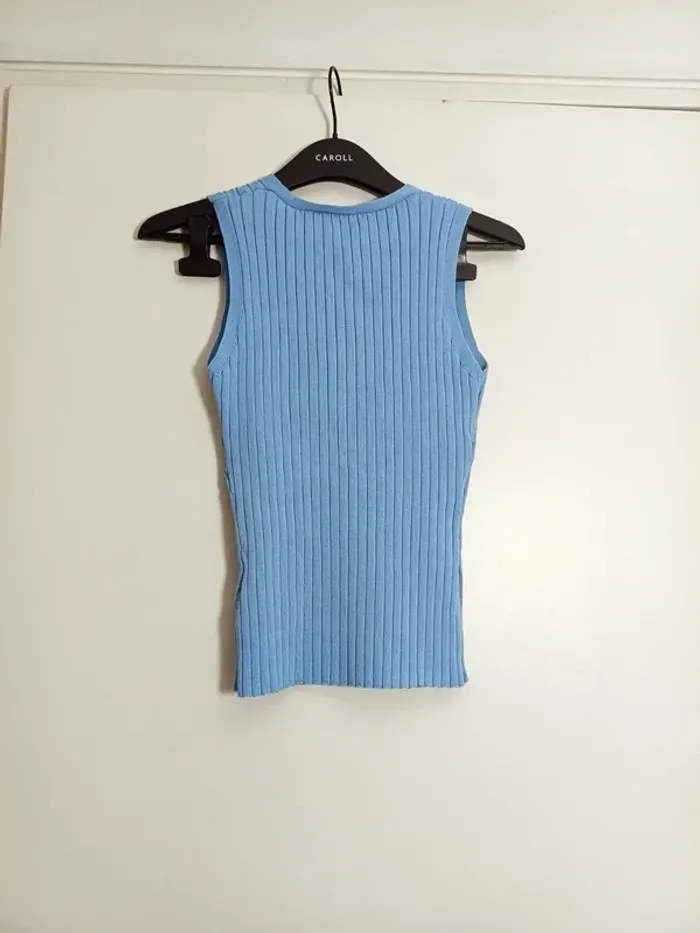 Débardeur en maille côtelée Karl Marc John T.M/L - photo numéro 4