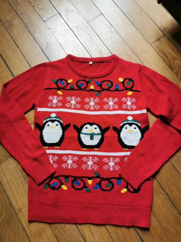 Pull moche de Noël 14 ans
