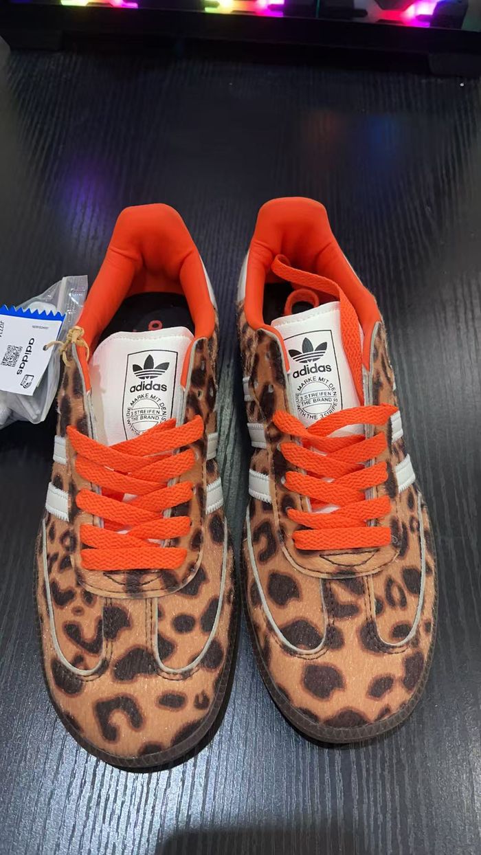 Adidas Samba Preloved Léopard Rouge 39⅓