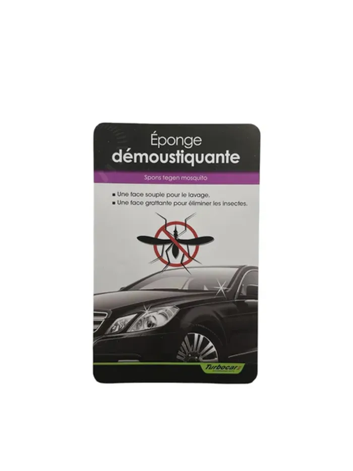 Éponge démoustiquante Turbocar – 12 x 8 x 4 cm Neuf - photo numéro 2