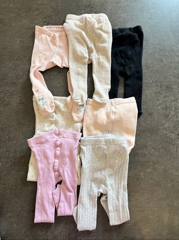 Lot de 7 collants, 1-3 mois
