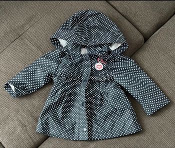 Manteau / ciré imperméable doublé 12 mois