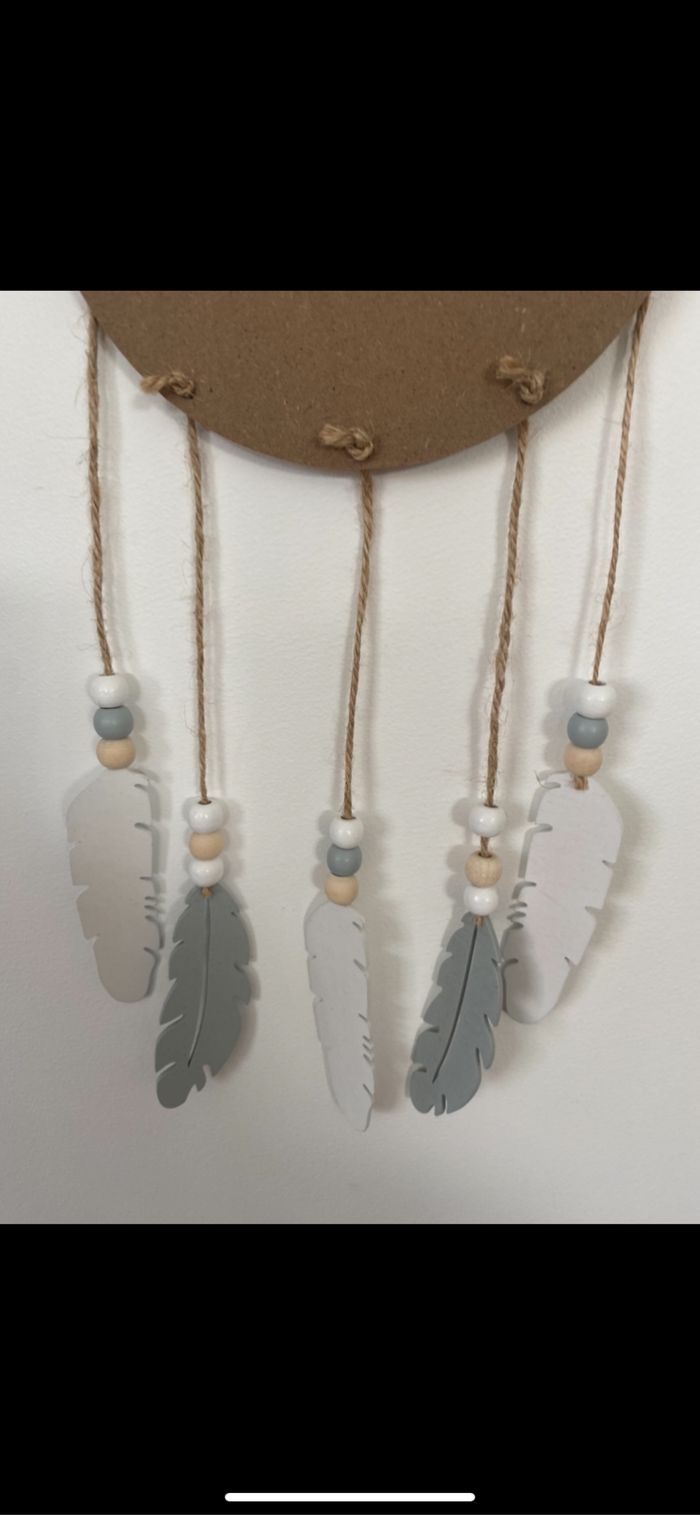 Attrape rêve en bois - photo numéro 5