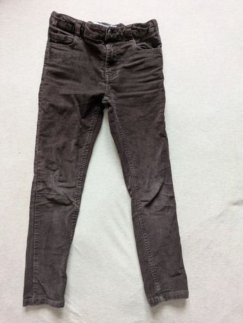Jean velours 7 ans