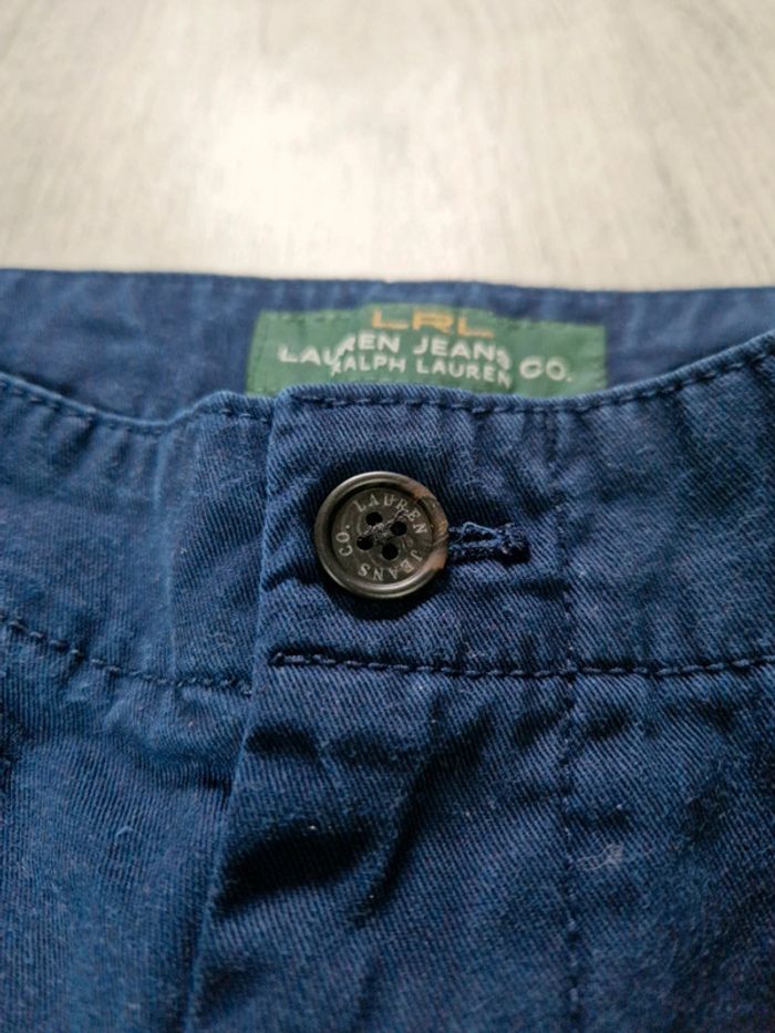 Pantacourt Lauren Ralph Lauren Bleu Marine Taille XL Femme - photo numéro 4