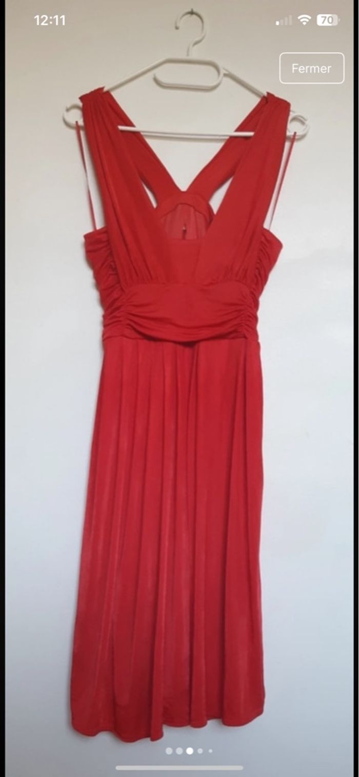 Superbe robe rouge Mango Suits – Taille M - photo numéro 5