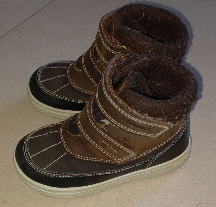 Chaussures/bottines d'hiver PRIMIGI, garçon taille 25, couleur marron