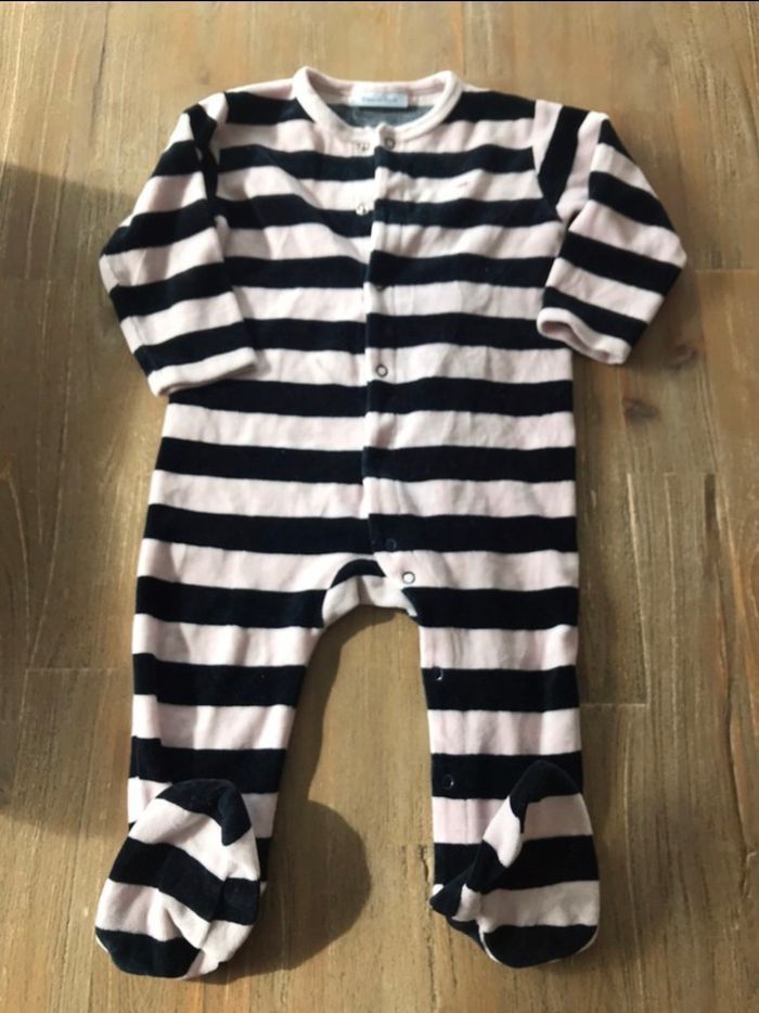 Pyjama velours Éden Park