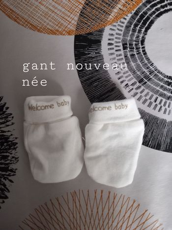 Gant nouveau née