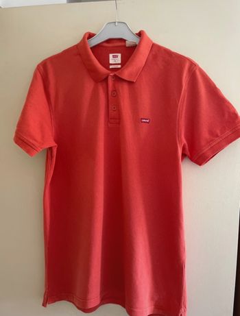 Polo M orange levis Homme