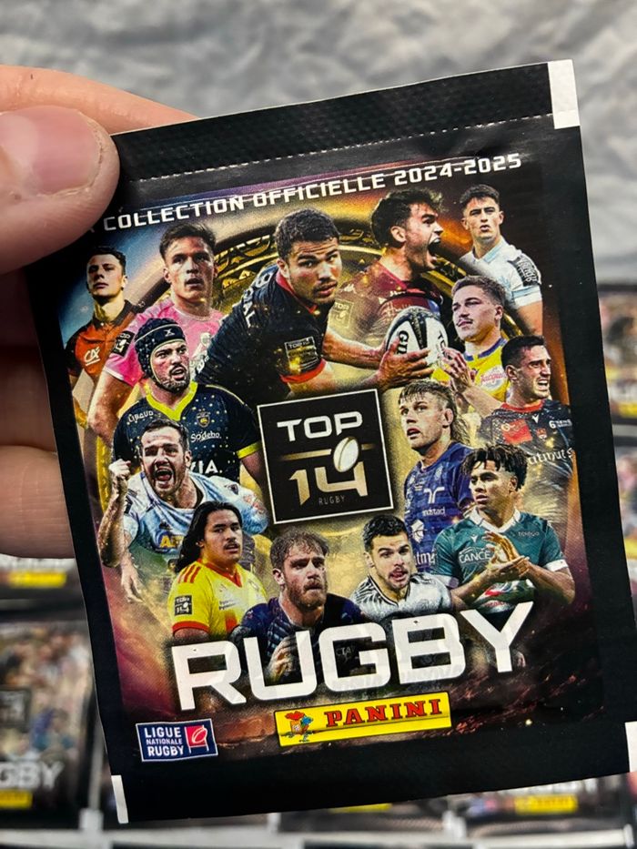 50 sachets Panini stickers Rugby Top 14 2024/2025 - photo numéro 4