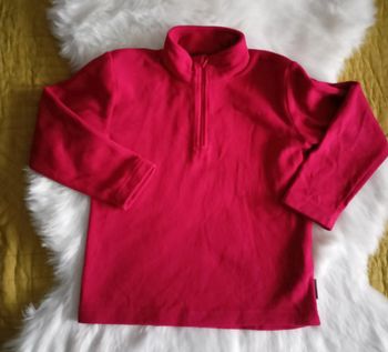 Pull polaire col zippé 6 ans