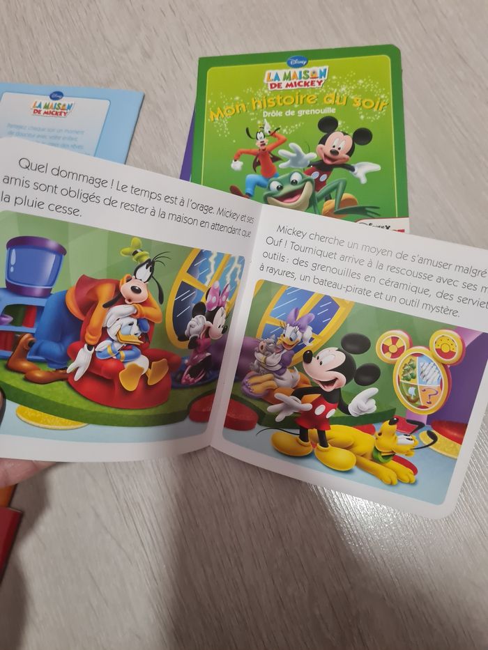 Lot 6 livres Mickey Mon histoire du soir comme neufs - photo numéro 5