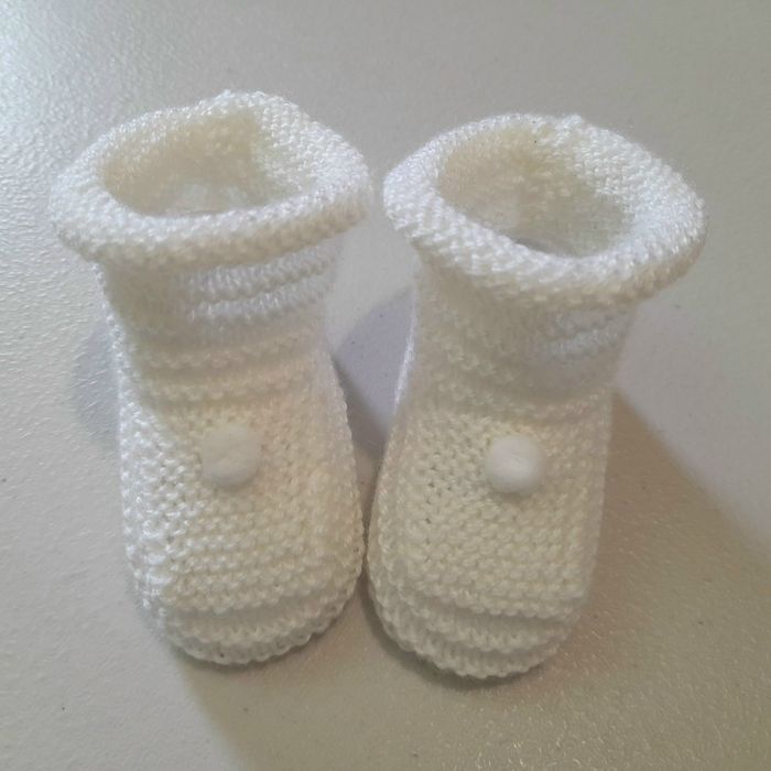 Ensemble 3 mois NEUF tricoté main - laine certifiée Oeko-Tex - photo numéro 9