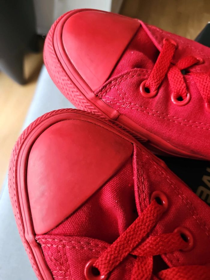🔥Converse All Star Chuck Taylor Red T.43 👟 - photo numéro 9