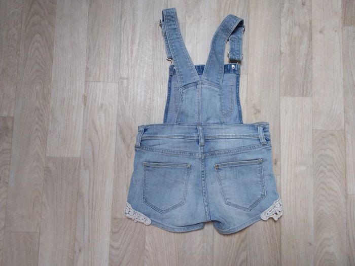 Ensemble salopette/short et haut à manches longues en excellent état - photo numéro 9