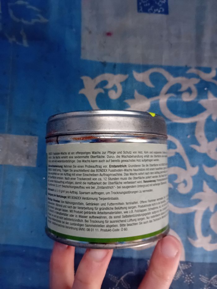Cire pour sol bondex - photo numéro 3