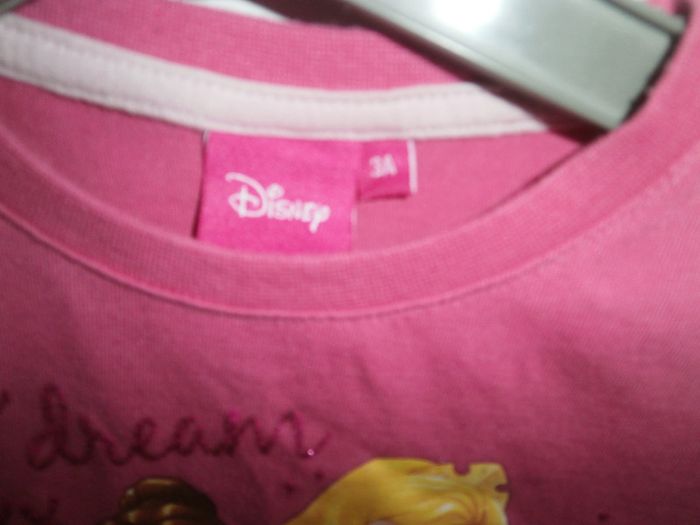 T-shirt Disney Princesses rose 3 ans - photo numéro 3