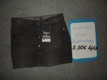 jupe orchestra taille 12 ans ATTENTion voir photo petite tache