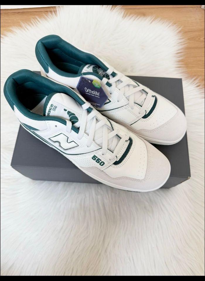 New Balance 550 cuir – Taille 45,5 – Neuf avec étiquette - photo numéro 6