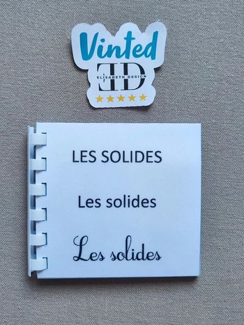 Petit livret sur les solides