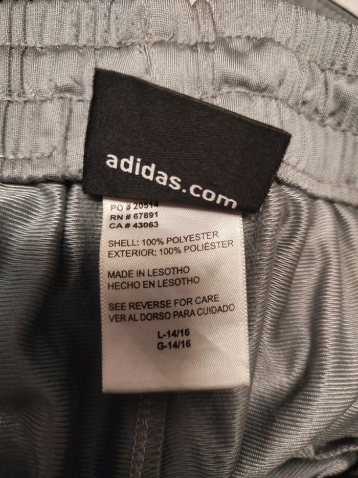 Jogging gris vintage - Adidas - L kids - photo numéro 2