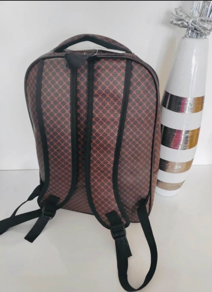 Sac à dos marron unisexe - photo numéro 2