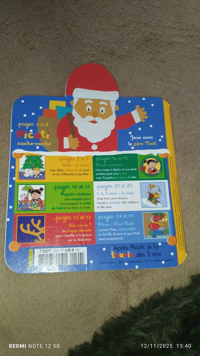 Picoti " Noël avec poupette" - photo numéro 3