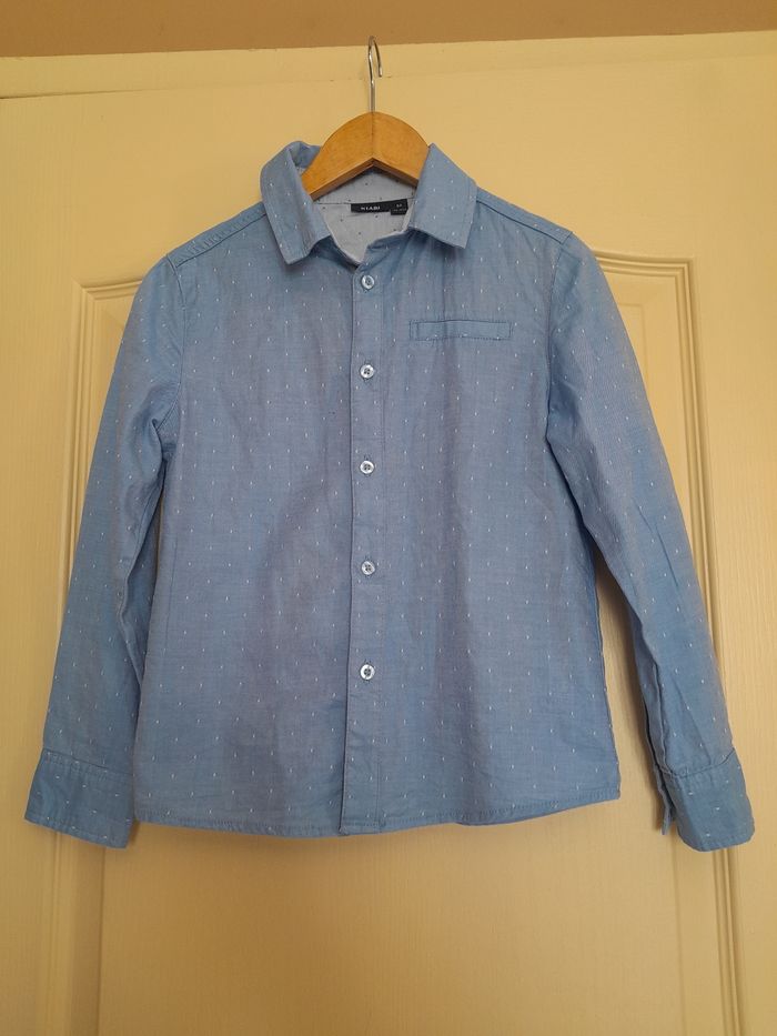 Lots de 7 chemise manche longue garçon taille 8ans - photo numéro 7