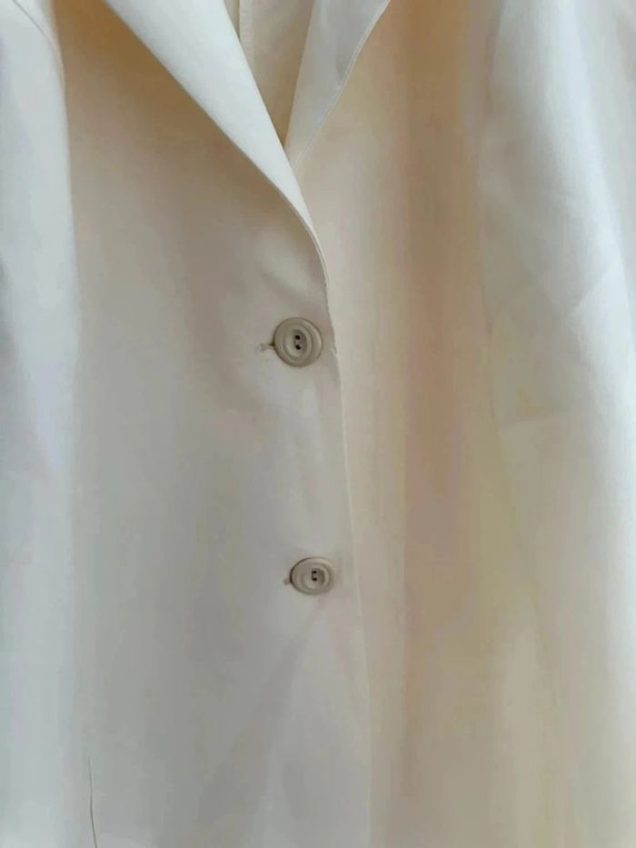 Blazer blanche pour femme T46 - photo numéro 3