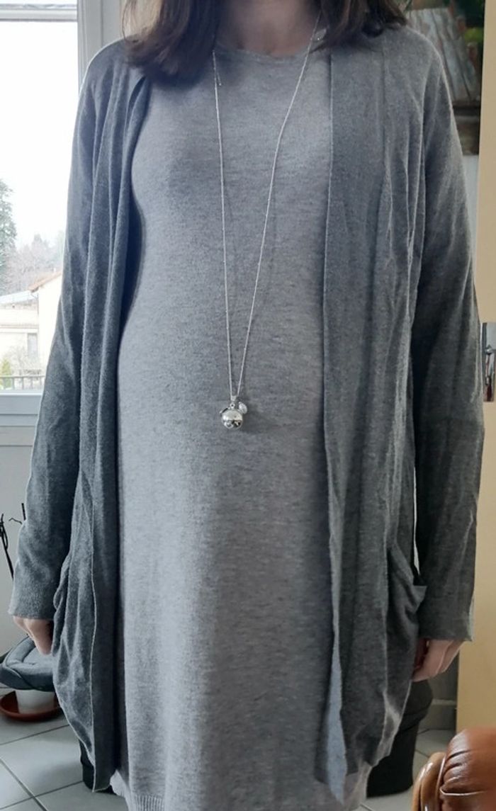 Gilet gris - photo numéro 3