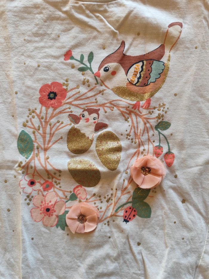 Tee-shirt fille 6 ans - photo numéro 2