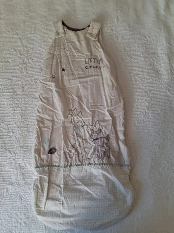 Grande gigoteuse turbulette sauthon baby little amour violet - photo numéro 6