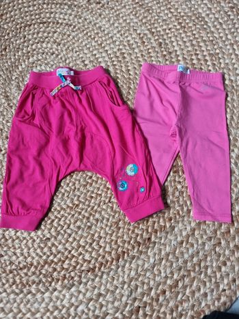 Lot sarouel et legging la compagnie des petits 12 mois