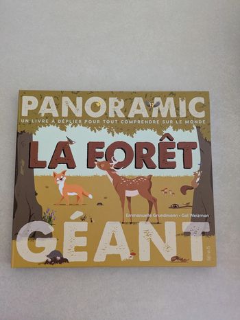 Livre panoramique La forêt