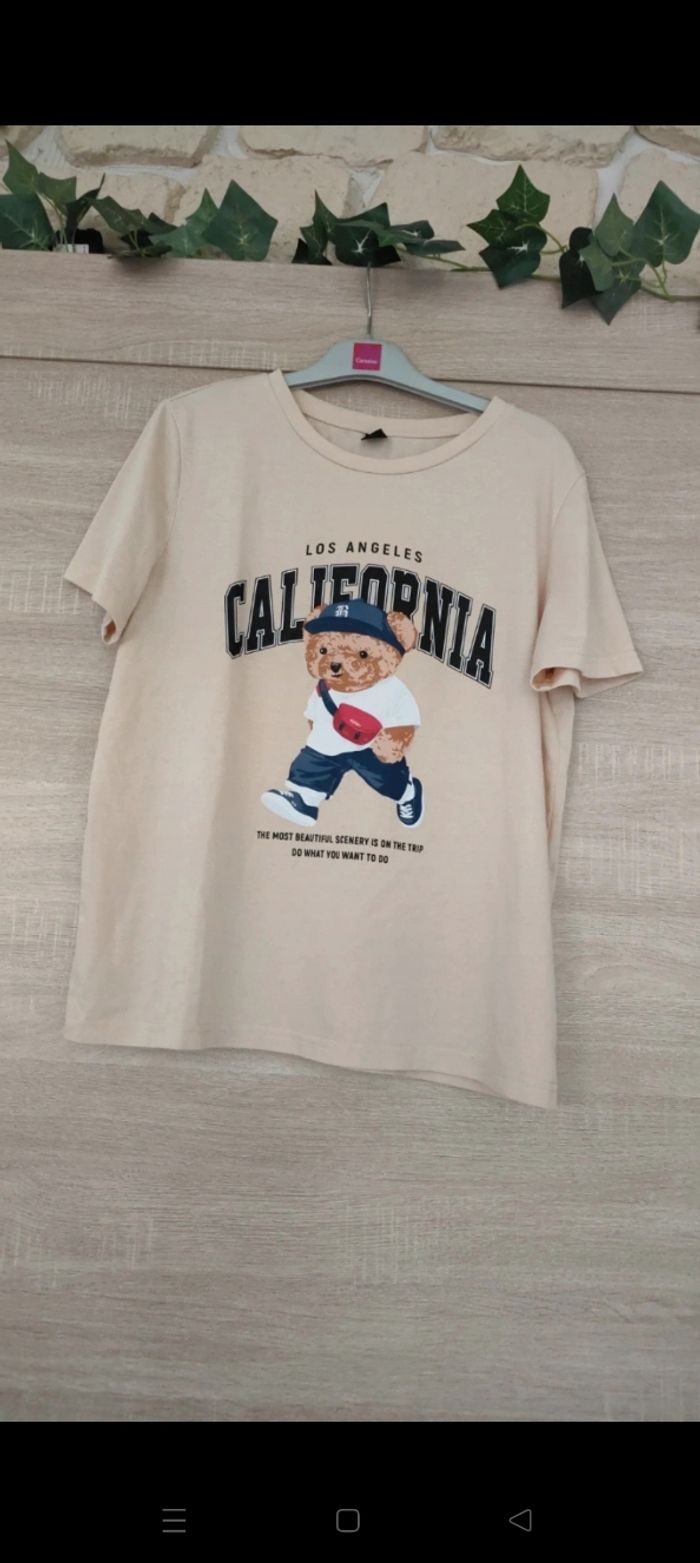Tee shirt ourson