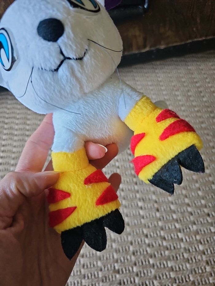 Peluche gatomon digimon vintage - photo numéro 5