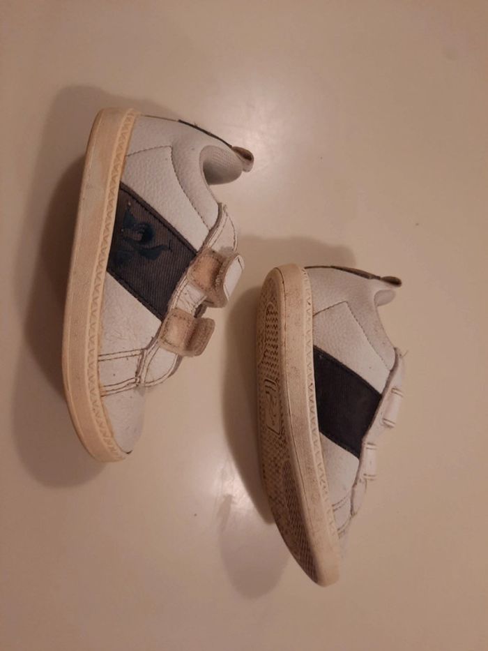 Baskets Le coq sportif blanches - photo numéro 2